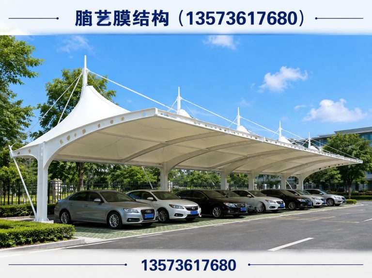 潍城区张拉膜景观展示图