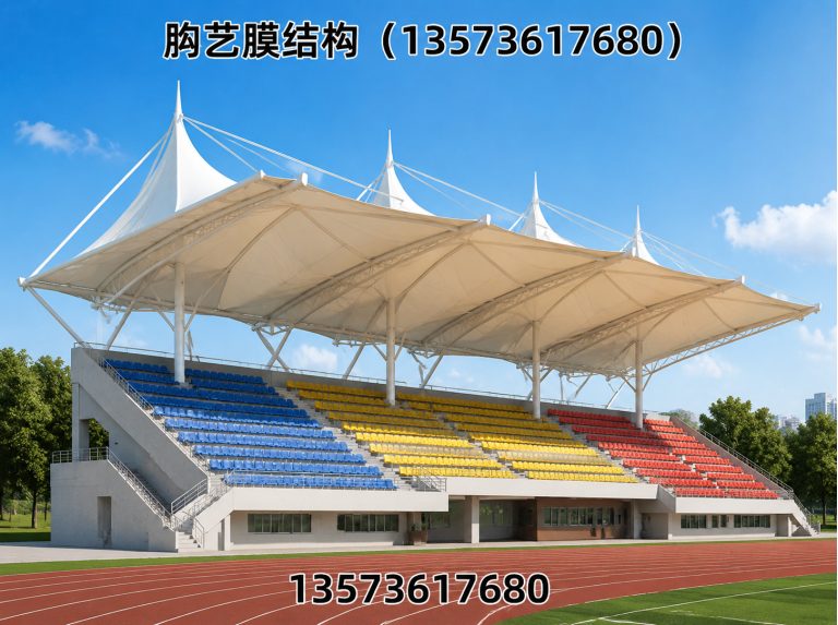 潍城区膜结构工程展示图